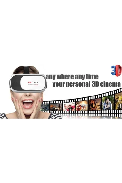 Pazariz Akıllı Gözlük Google Vr Case 3d Gözlük ürün görseli 1
