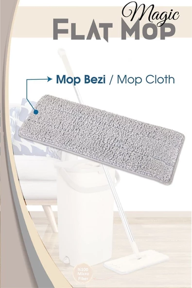 Pazariz Magic Flat Mop Yedek Bez ürün görseli 1