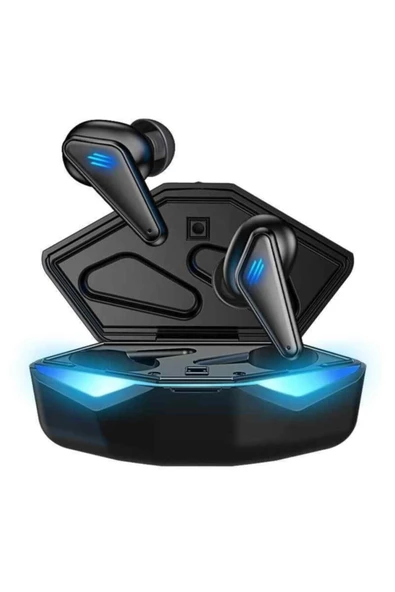 Pazariz Işıklı Kulakiçi Kablosuz Bluetooth Kulaklık Oyuncu Kulaklığı Çift Mikrofonlu K55 ürün görseli 1