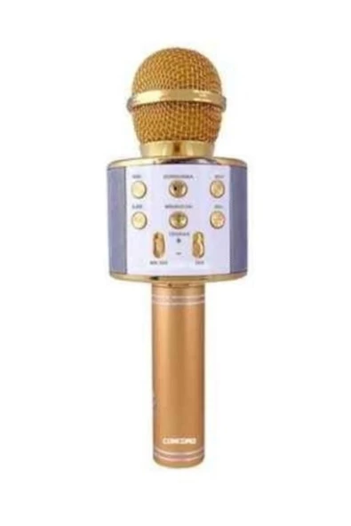 Pazariz C-792 Bt/tf/usb/fm Rose Gold Karaoke Mikrofon ürün görseli 1