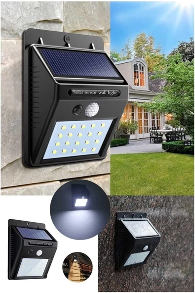 Pazariz Solar Güneş Enerjili Motion Sensör Işık, Solar La, Bahçe Aydınlatma, Güneş Enerjili Bahçe Aydınlatma ürün görseli 1
