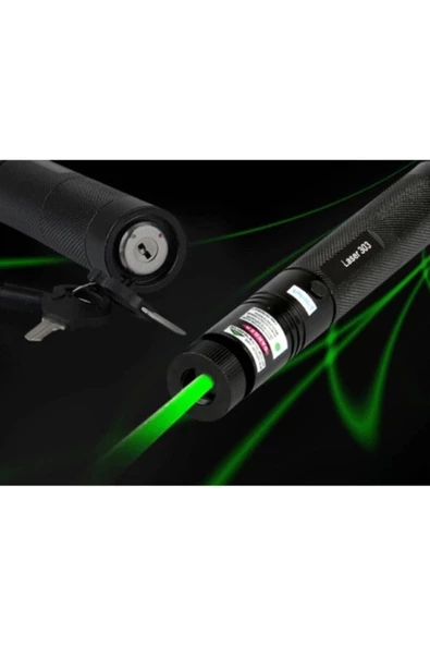 Pazariz Yeşil Şarjlı Lazer Pointer ürün görseli 1