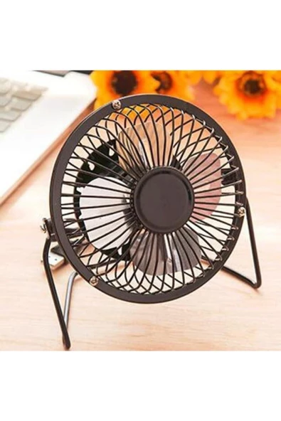 Pazariz Metal Büyük Boy Usb Pc Masaüstü Araç Pervane Vantilatör ürün görseli 1