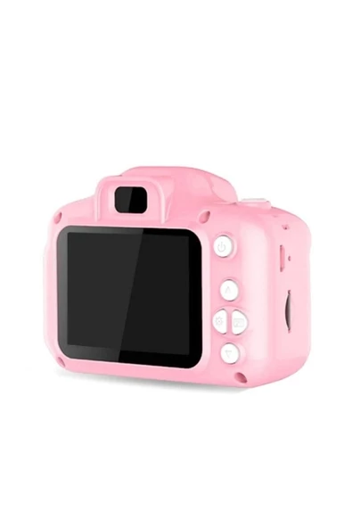 Pazariz Mini 1080p Hd Kamera Çocuklar Için Dijital Fotoğraf Makinesi 2.0 Inç Ekran 720-1080p Pembe R ürün görseli 1