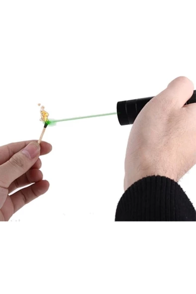 Pazariz Yeşil Şarjlı Lazer Pointer - Resim 3