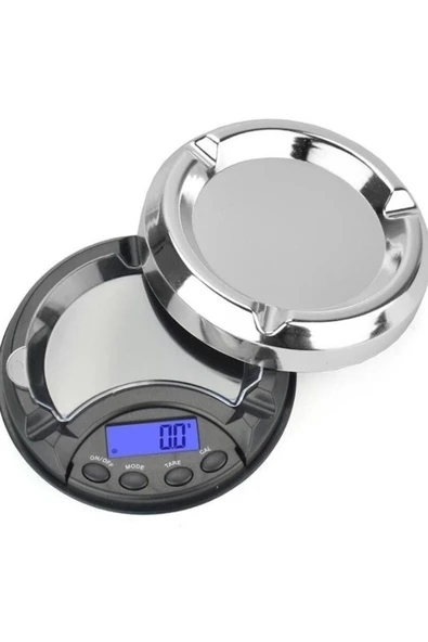 Pazariz Kültabla Dijital Terazi 200 Gram 0.01 Hassasiyet Küllük Terazi Kül tablası Hassas Terazi ürün görseli 1
