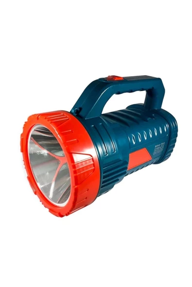 Pazariz Pazarız Projektör El Feneri Şarjlı Işıldak 15 Watt + 26 Smd Led Silver Toss St-6608 ürün görseli 1