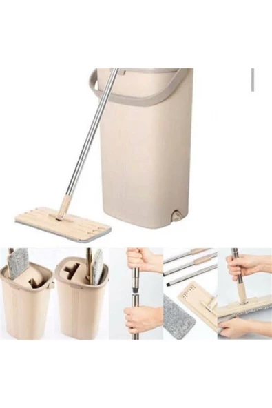 Pazariz Magic Flat Temizlik Seti Mop - Resim 2
