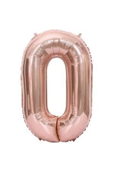 Pazariz 34'' 80 Cm Rose Gold Bronze Folyo Rakam Balon 0 ürün görseli 1