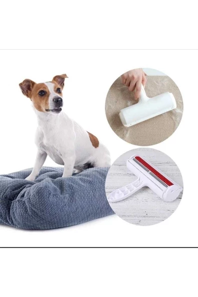 Pazariz Hazneli Kedi Köpek Evcil Hayvan Kazak Kıyafet Elbise Halı Yatak Tüy Temizleyici Kıl Toz Topl ürün görseli 1