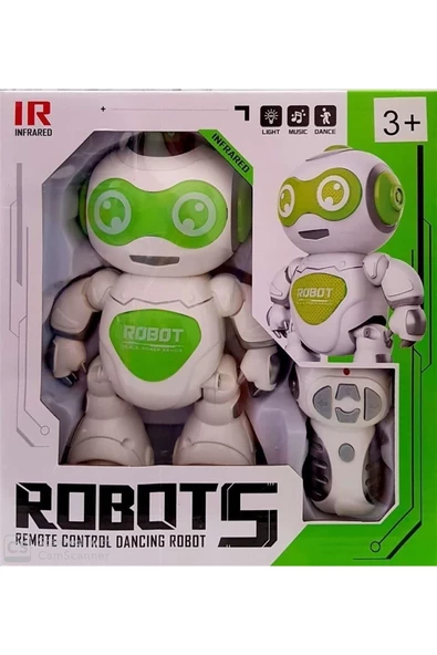 Pazariz Sesli Işıklı Dans Eden Uzaktan Kumandalı Robot ürün görseli 1
