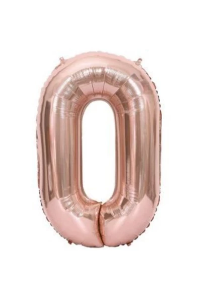 Pazariz 34'' 80 Cm Rose Gold Bronze Folyo Rakam Balon 0 ürün görseli 1