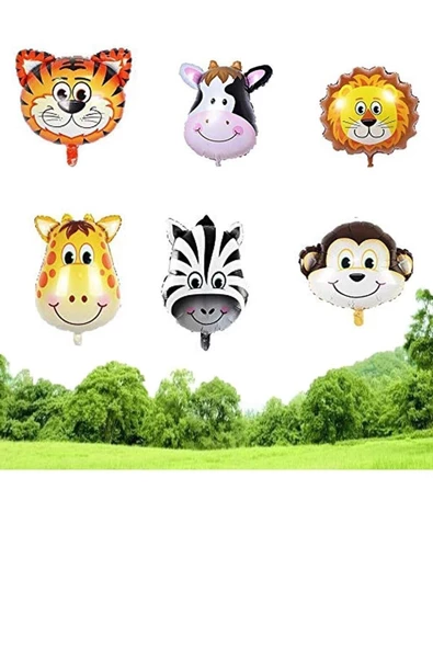 Pazariz Folyo Balon 6 Adet ürün görseli 1