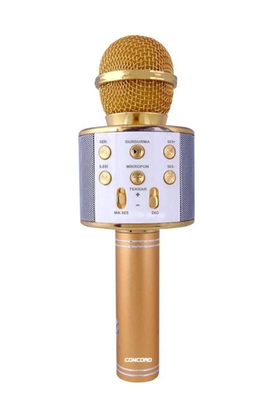 Pazariz Türkçe Karaoke Ses Mikrofonu Yüksek Güçlü Ses ürün görseli 1