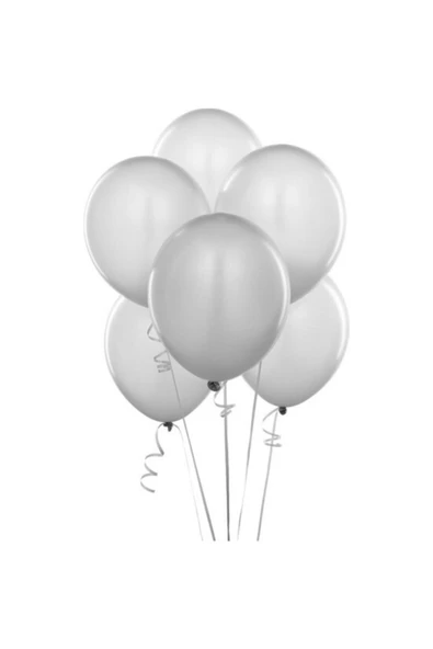 Pazariz Gümüş Balon - 10 Lu ürün görseli 1