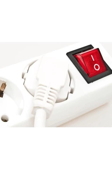 Pazariz 12w Led Ampul  10 mt Uzatmalı Anahtarlı 3lü Priz Set ürün görseli 1