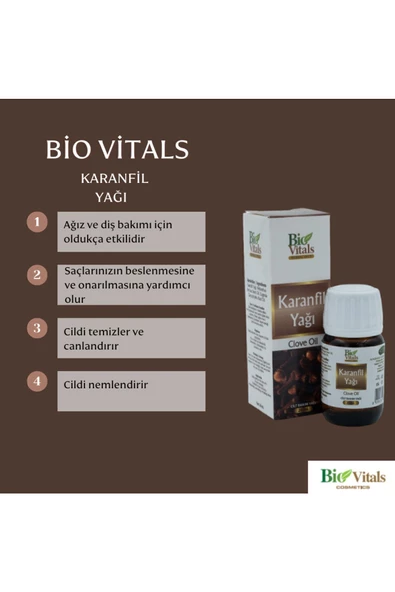 Pazariz Karanfil Yağı 20 ml - Resim 3