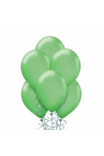 Pazariz Koyu Yeşil Metalik Balon 100 Adet ürün görseli 1