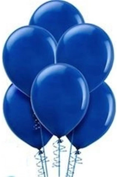 Pazariz Balon Metalik Lacivert Balon 20'li ürün görseli 1