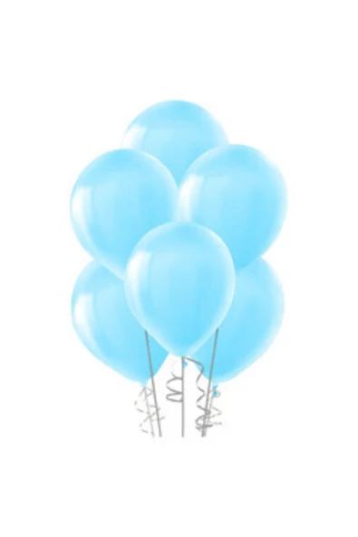 Pazariz Pastel Balon Açık Mavi Dekor Balonu ürün görseli 1
