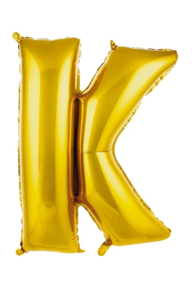 Pazariz 34 Inç 76 Cm Altın Folyo Harf Balon K ürün görseli 1