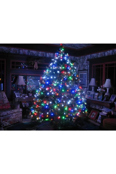 Pazariz Mavi Yılbaşı Ağacı Işığı Led Ampül 100 Ledli ürün görseli 1