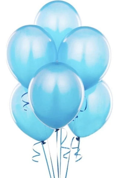 Pazariz Mavi Metalik Balon ürün görseli 1