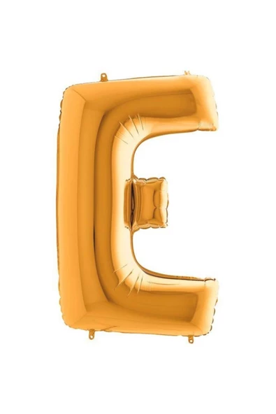 Pazariz Grabo Harf Folyo Balon 40" 100 Cm Gold E ürün görseli 1