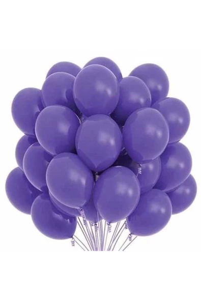 Pazariz Mor Pastel Balon 100 Adet ürün görseli 1