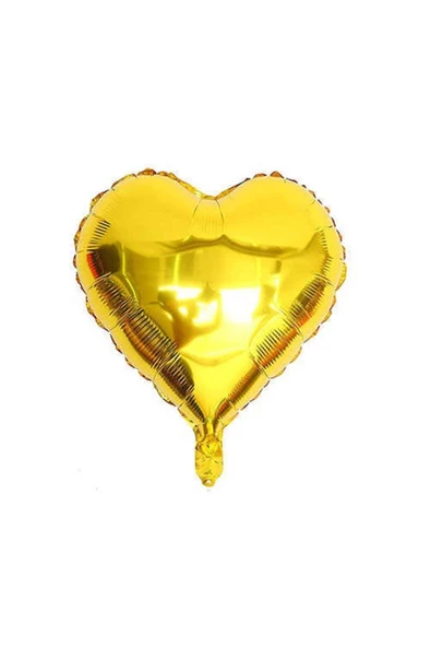 Pazariz Altın Kalp Folyo Balon 45 Cm ürün görseli 1