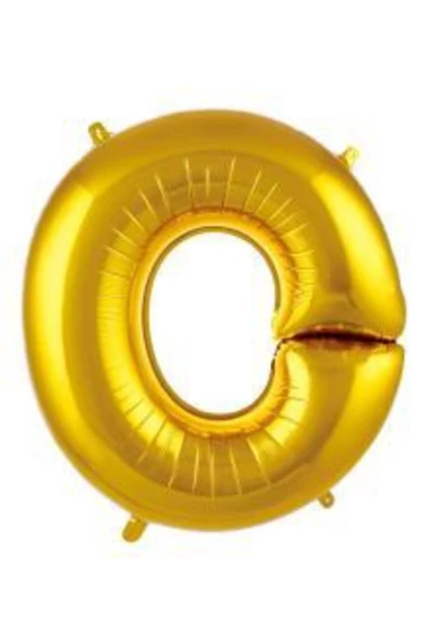 Pazariz 34 Inç 76 Cm Altın Folyo Harf Balon O ürün görseli 1