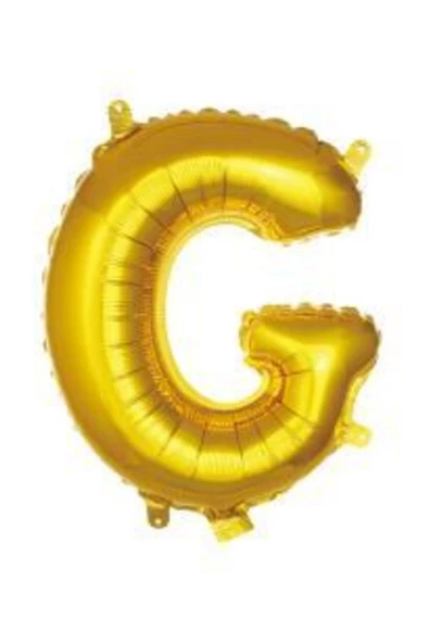 Pazariz 16 Inç 35 Cm Altın Folyo Harf Balon G ürün görseli 1