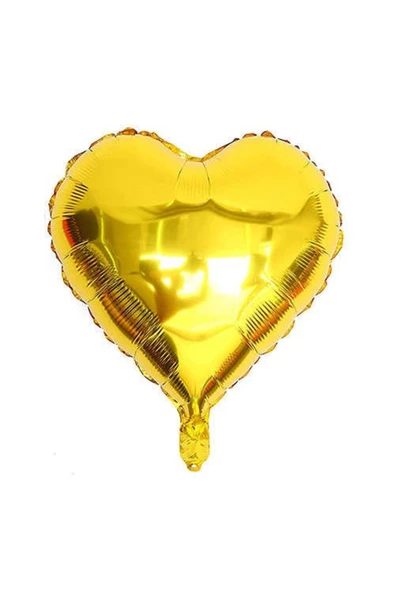Pazariz Gold Kalp Folyo Balon 60 Cm ürün görseli 1