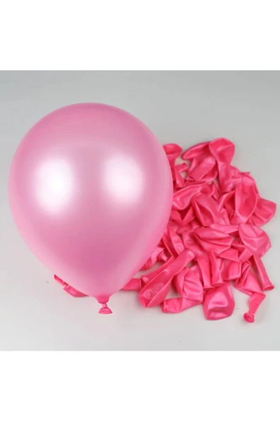 Pazariz Metalik Balon Parti Organizasyon Balonu 12 İnç Düğün Doğum Günü Dekorasyon 10 Adet ürün görseli 1