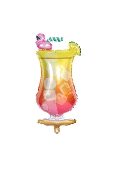 Pazariz Folyo Balon Doğum Günü Balonu Parti Balonu 40x85 cm Kadeh ürün görseli 1