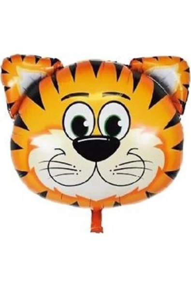 Pazariz Folyo Balon Doğum Günü Balonu Parti Balonu 45 Cm Kaplan ürün görseli 1