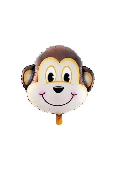 Pazariz Folyo Balon Doğum Günü Balonu Parti Balonu 45 Cm Maymun ürün görseli 1