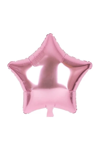 Pazariz Yıldız Folyo Balon Pembe 40 cm ürün görseli 1