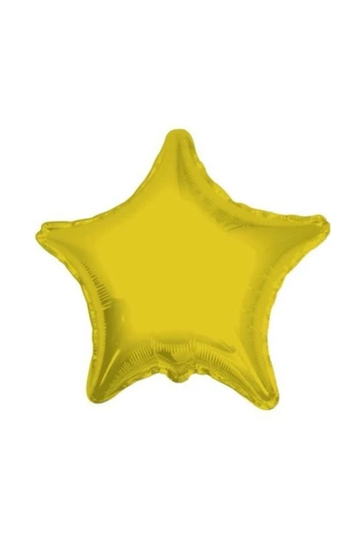 Pazariz Yıldız Folyo Balon Gold ürün görseli 1