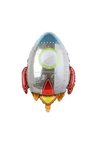 Pazariz Folyo Balon Doğum Günü Balonu Parti Balonu 70 Cm Roket ürün görseli 1