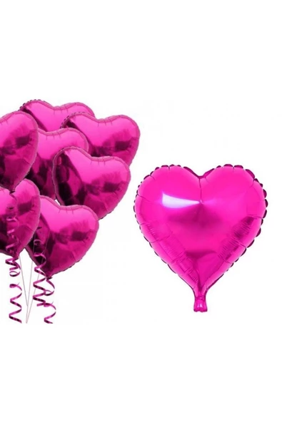 Pazariz Kalp Folyo Balon 40 Cm 10 Adet Kalp Folyo Balon Seti Kalpli Balon Folyo 40 Cm 10 Adet Fiyatıdır ürün görseli 1