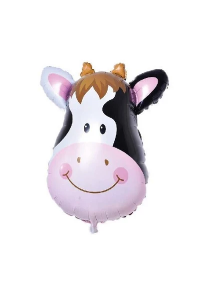 Pazariz Folyo Balon Doğum Günü Balonu Parti Balonu 45 Cm Inek ürün görseli 1