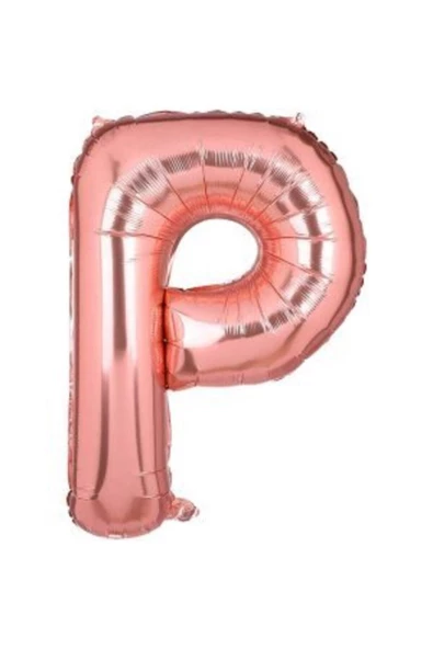 Pazariz 34 Inç 80 Cm Rose Gold Folyo Rakam Balon P ürün görseli 1