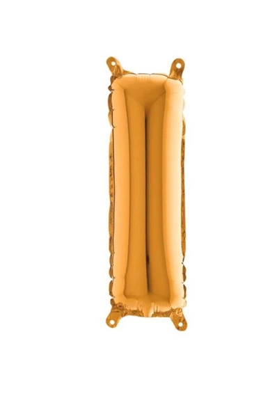 Pazariz I Harf Folyo Balon Gold 100 Cm ürün görseli 1
