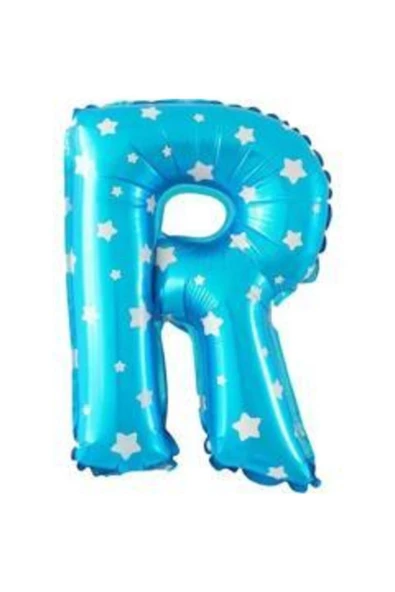 Pazariz 16 Inç Mavi Harf Balon R ürün görseli 1