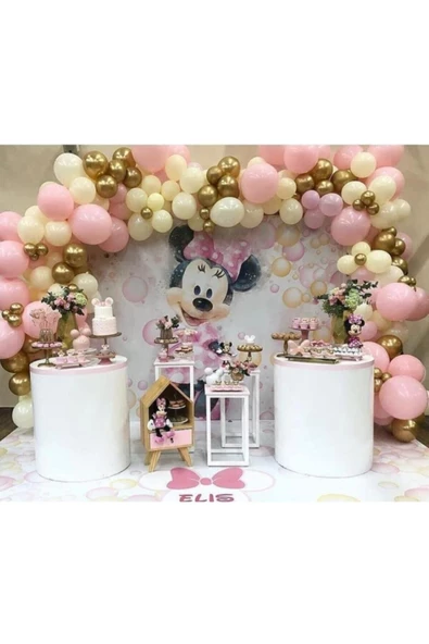 Pazariz Minnie Mause Balon Konsept Zincir ürün görseli 1