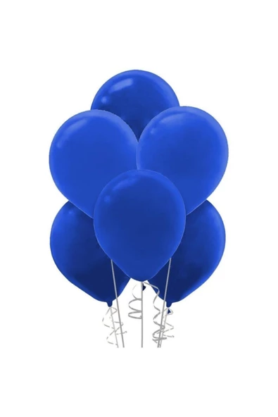 Pazariz 12 Inç Standart Boy Pastel Balon Lacivert 100 Adet ürün görseli 1