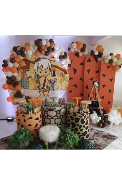 Pazariz Pastel Balon Konsept Balon Zincir ürün görseli 1