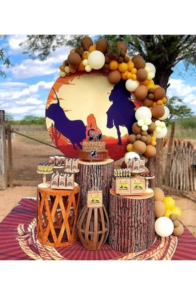 Pazariz At Konsept Pastel Balon Zincir ürün görseli 1