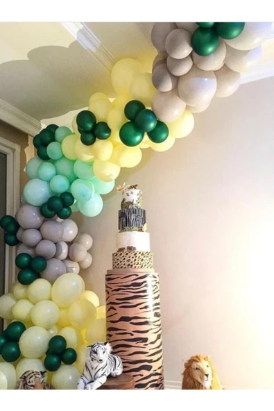 Pazariz Safari Konsept Balon Balon Zinciri ürün görseli 1